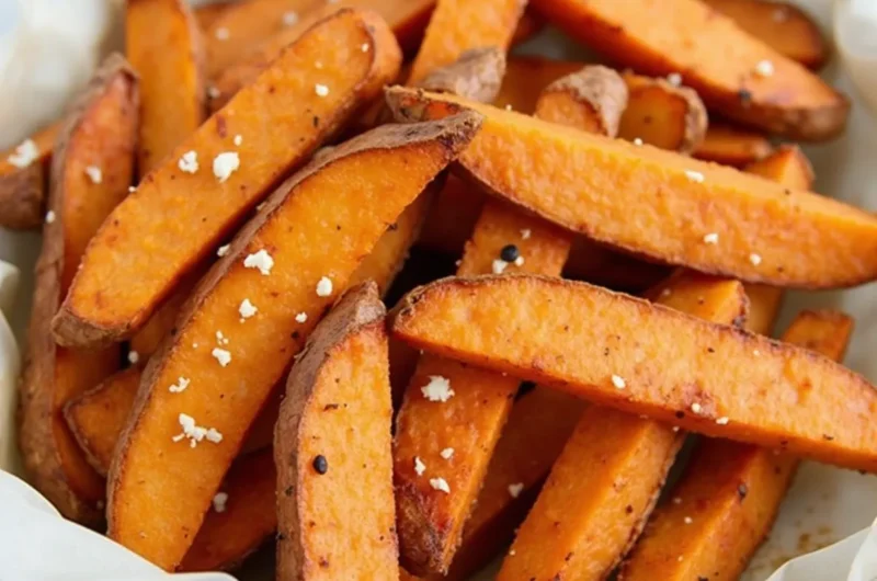Crispy Air Fryer Sweet Potato Fries Recipe: Baked Delight at Home