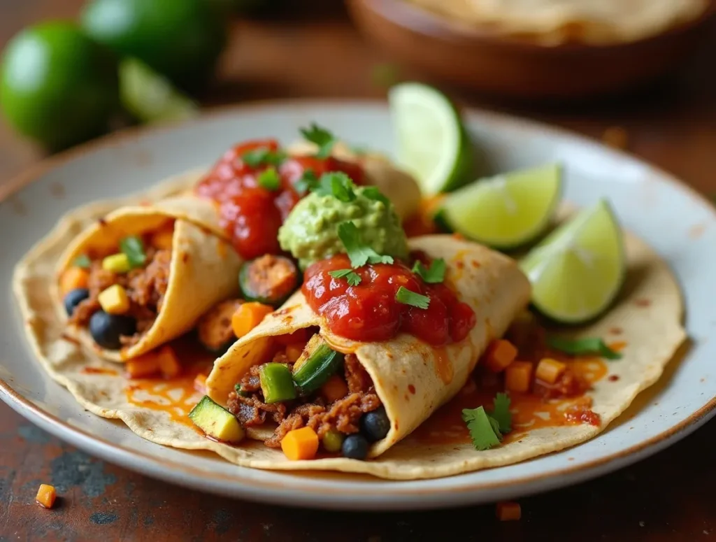vegan fajitas vegan fajitas, sheet pan fajitas, easy vegan fajitas, vegan fajitas with soy curls, tofu fajitas,